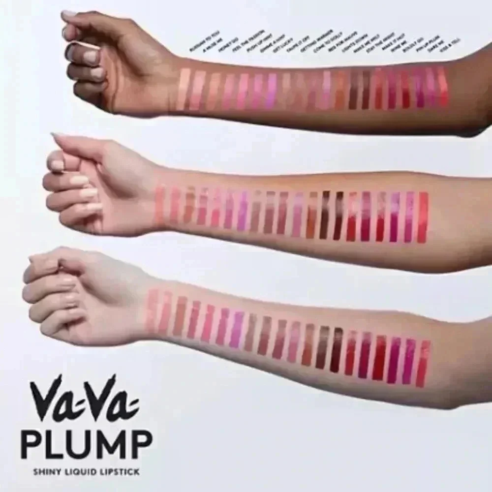Buxom Va-Va-Plump Shiny Liquid Lipstick Lip Gloss~ Gimme A Hint ~Full Size NIB